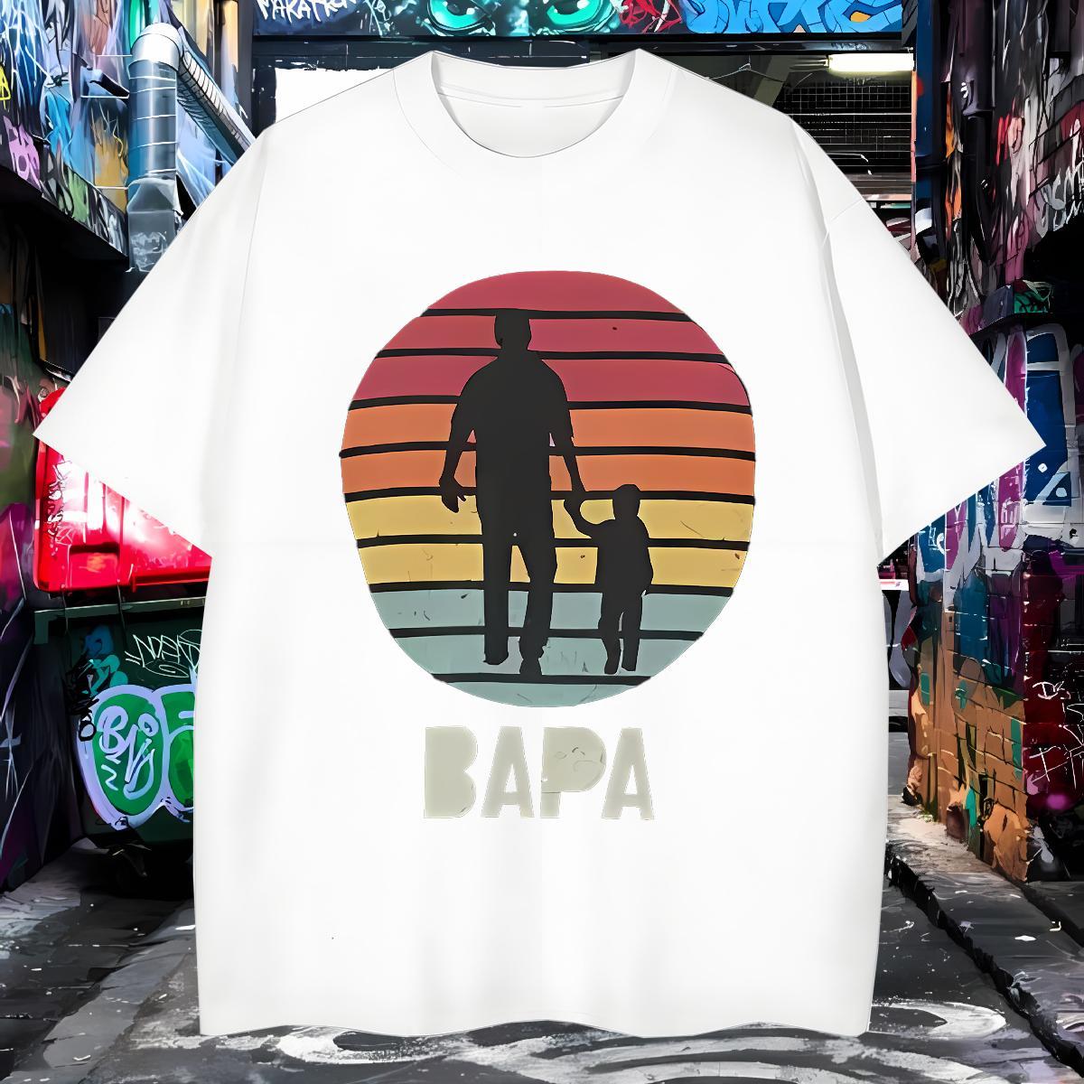 T-Shirts for Men 230g 100% Cotton character Summer Casual Breathable Crew Neck Cartoon Print Tshirts Fashion New Unisex Tops Tees