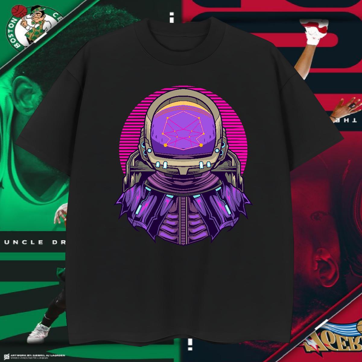 Mens T Shirts 230g Cotton planet Beach Breathable Crew Neck Custom Print Oversized Men Clothes T-Shirt Classic Loose Clothings