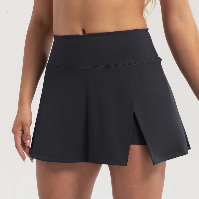 Women's VITALINOVO Athletic Tennis Skorts with Pockets Built-in Shorts Golf Active Skirts for Sports Running Gym Training