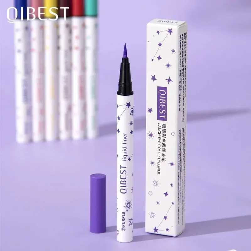 12 Colours Colourful Eyeliner Liquid Waterproof Matte Liquid Eyeliner Pen Long Lasting Green Yellow Purple Blue White Eye Liner Y240813