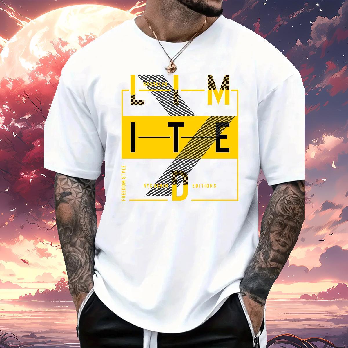 TOP Quality letter Man T Shirts Casual Daily Wear Tshirt for Man Woman 100% Cotton 230g New Arrival Pure Cotton Custom Printed Tops Shirt