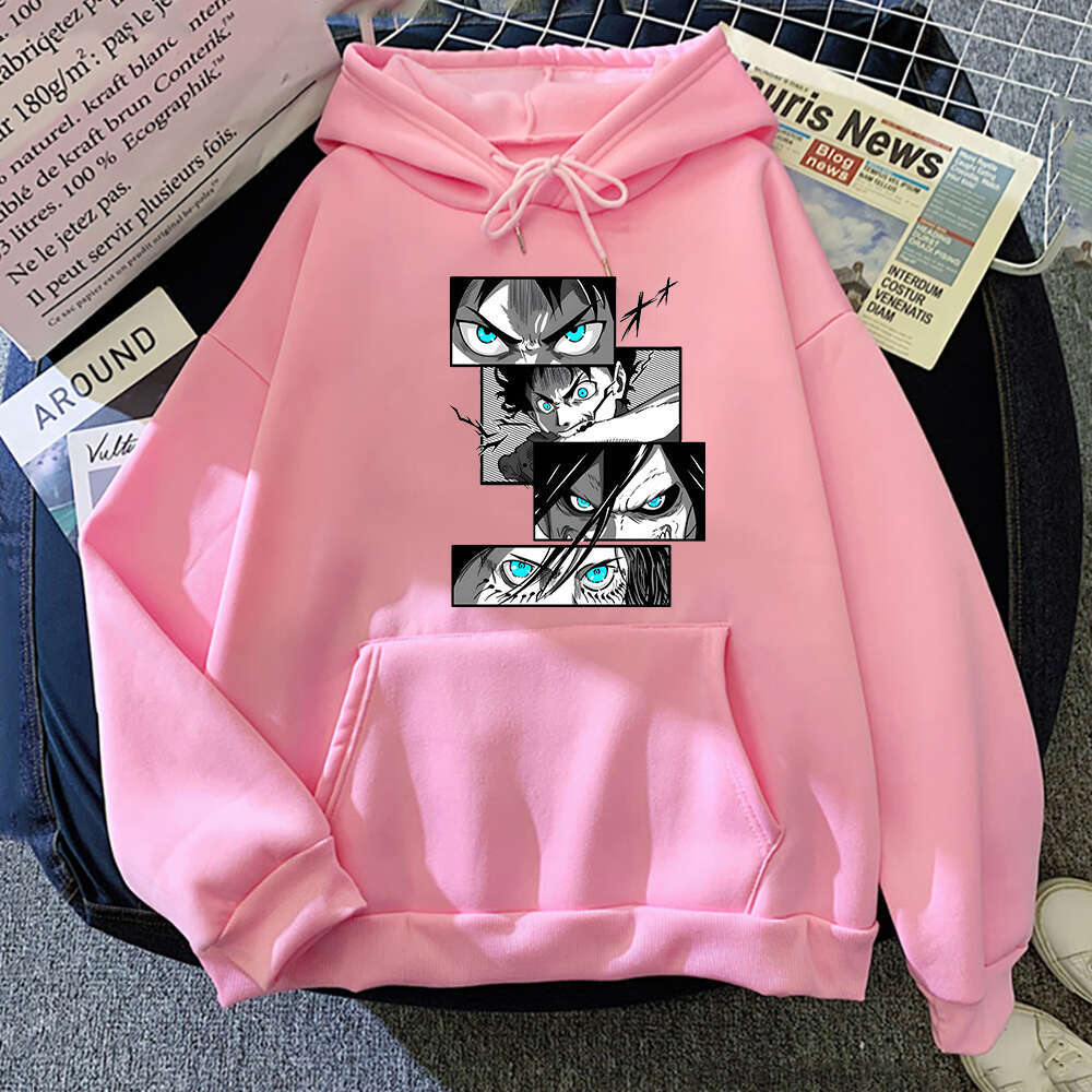 Attack On Titan Hot Anime Hooded Yeager Eren Shingeki No Kyojin Print Plus Size Hoodie Men Women Sweatshirts Haruku Streetwear