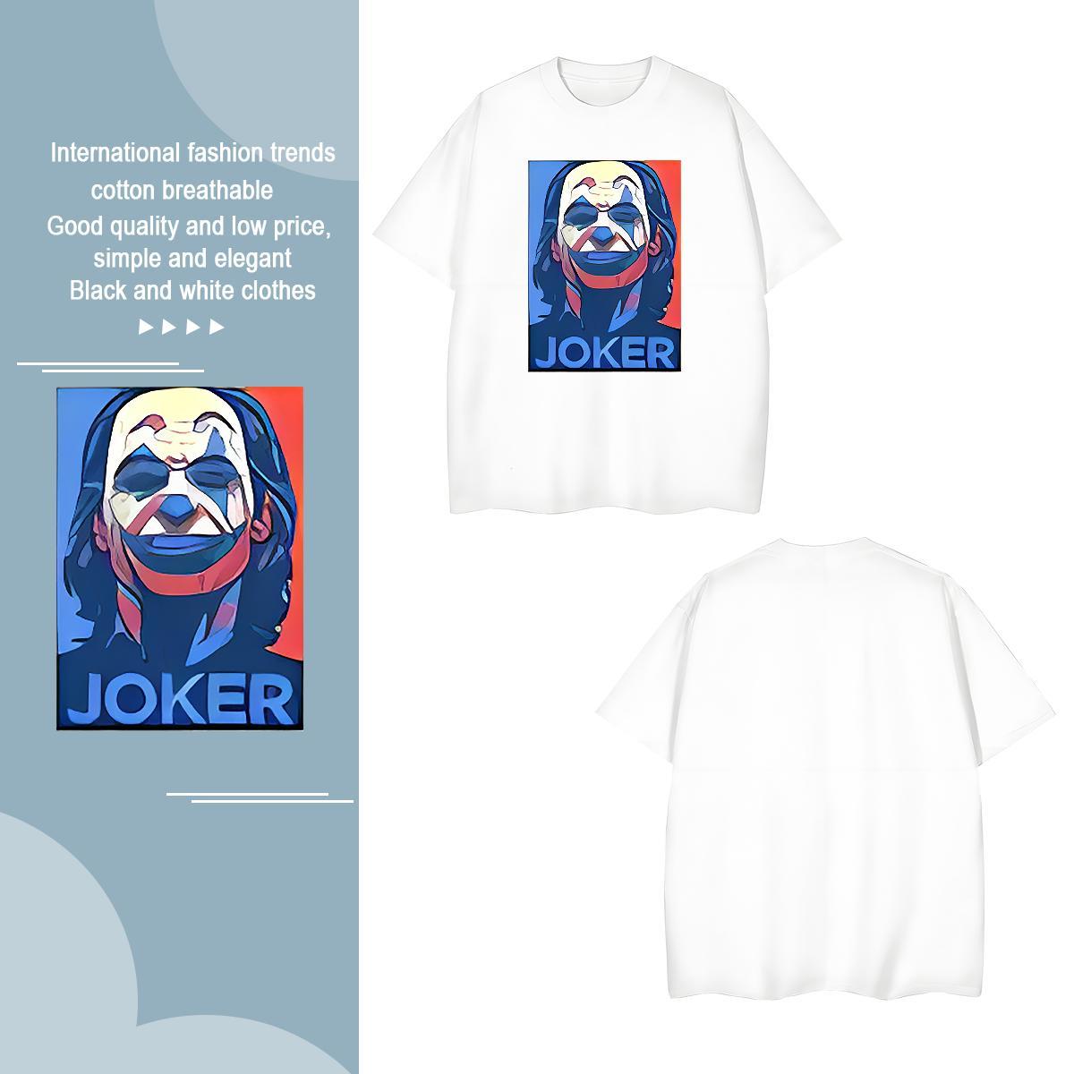 T Shirt For Man 230g Cotton Joker Sport O Neck Short Sleeves DIY Printed Men Tops Tees New Arrival Soft Wear