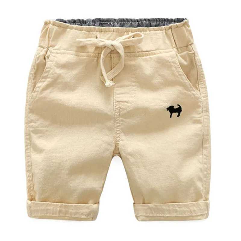 Factory sales of casual shorts for boys and girls in 2022 summer five oclock pants childrens clothing wholesale of childrens clothing embroidered dogs