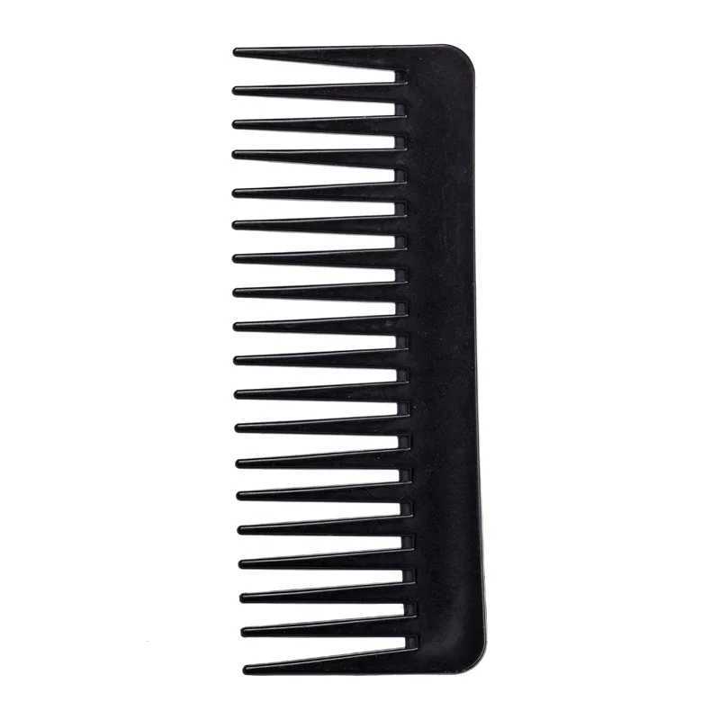 1/2 piece heat-resistant womens wet hook curly hair brush professional salon dye styling tool brush wide fangs W240813