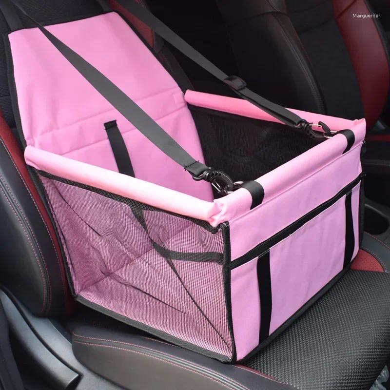 Others Dog Carrier Dog Carrier Double Thick Travel Accessories Mesh Hanging Bags Folding Pet Supplies Waterproof Mat Blanket Safety Car Seat Bag H2502