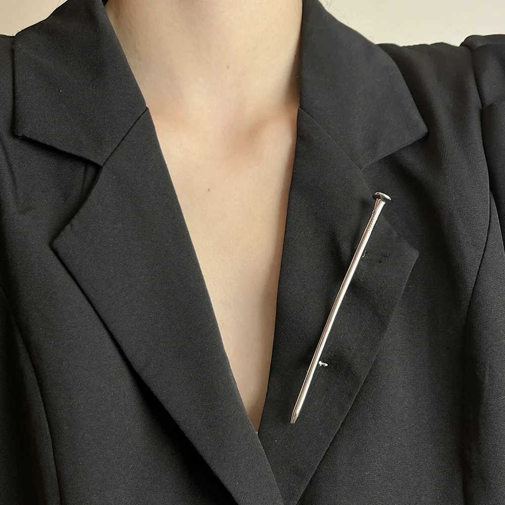 Pins Brooches Metal Nails Broochs For Women Girls Unique Creative Minimalist Suit Corsage Pins Accessories Vintage Jewelry Gifts Q240622
