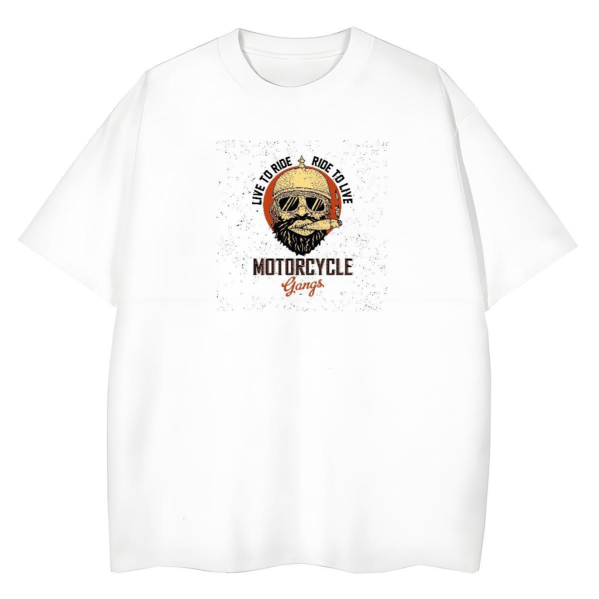 Free Shipping Men Tees Summer Casual 230g Cotton Custom Big Size Round Neck Short Sleeve letter T Shirt For Man 2024 New Clothes