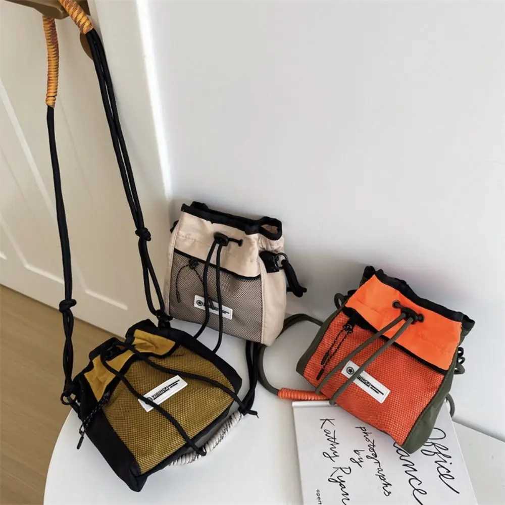 Japanese nylon messenger cross body bag handbag designer brand multifunctional childrens shoulder bag W240813