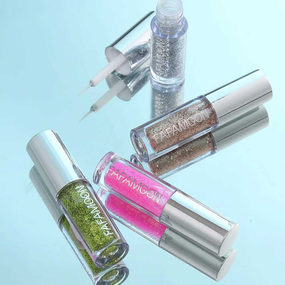 Slim Shiny Eye Liners Eyeshadow Liquid Pencil Pearlescent Silkworm Stick Waterproof Diamond Glitter Sequins Eyeliner Makeup Y240813