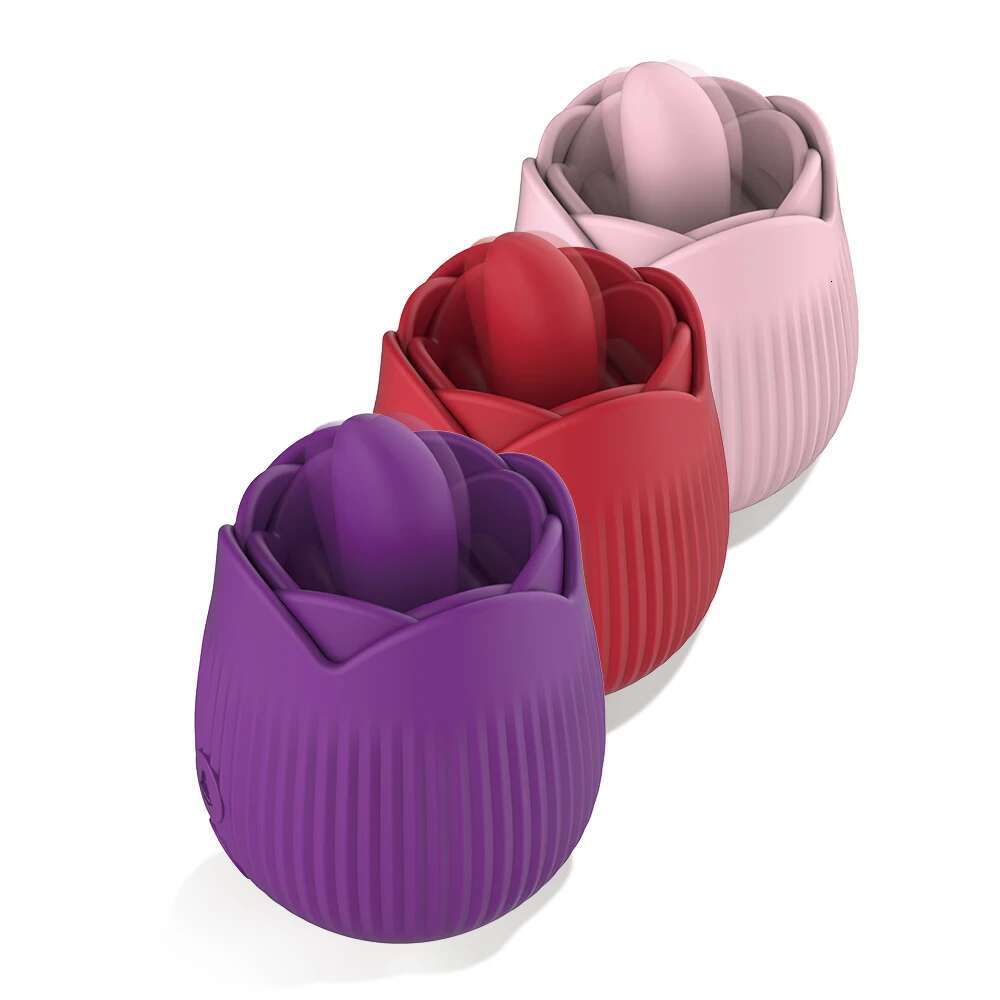10 Speed Powerful Sucking Rose Vibrator Toy for Women Stimulator Oral Nipple Clit Sucker Female Sex Toys for Female Adults Goods