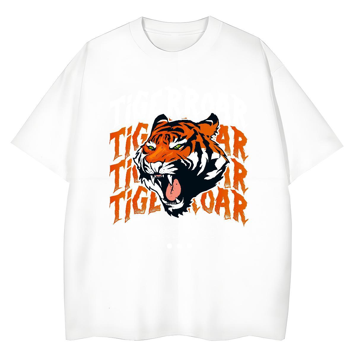 Cool T shirt Breathable Short Sleeve Street wear Hip Hop White Plus Size 100% Cotton 230g Men Tees Stylist Tee Shirt