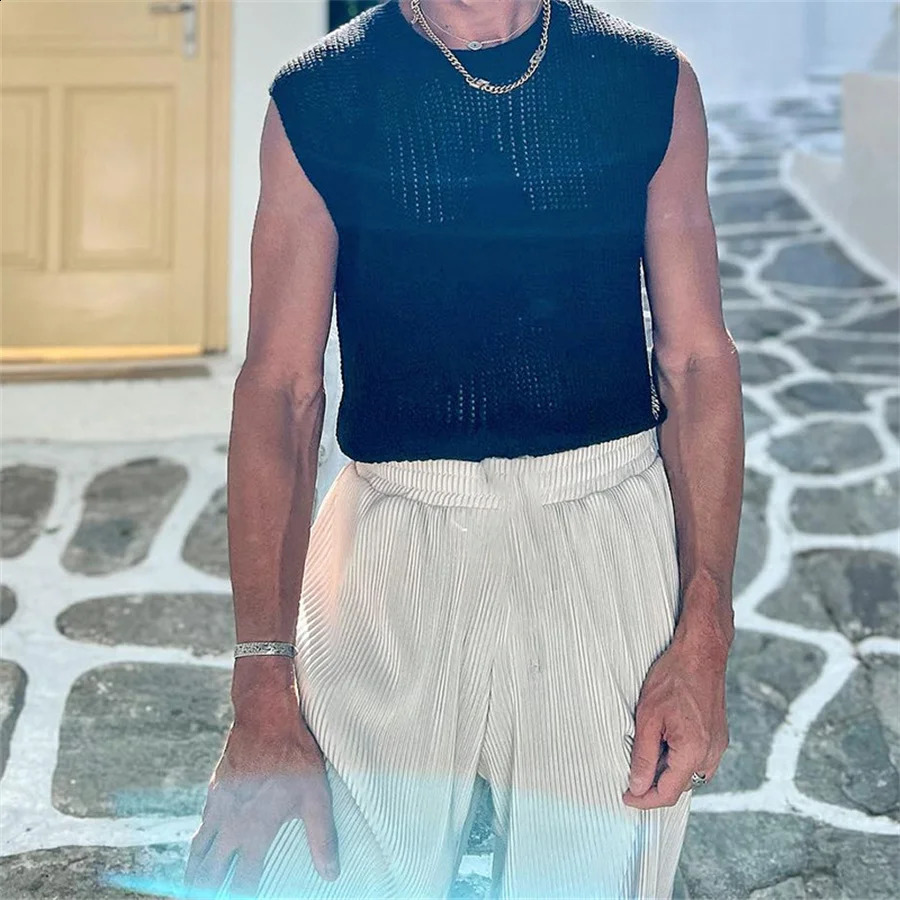 White Men Pants Set Lapel Button-up Short Sleeve Shirt Long Pants Casual Beach Outfits Mens Clothing Two Piece Tracksuit 240813