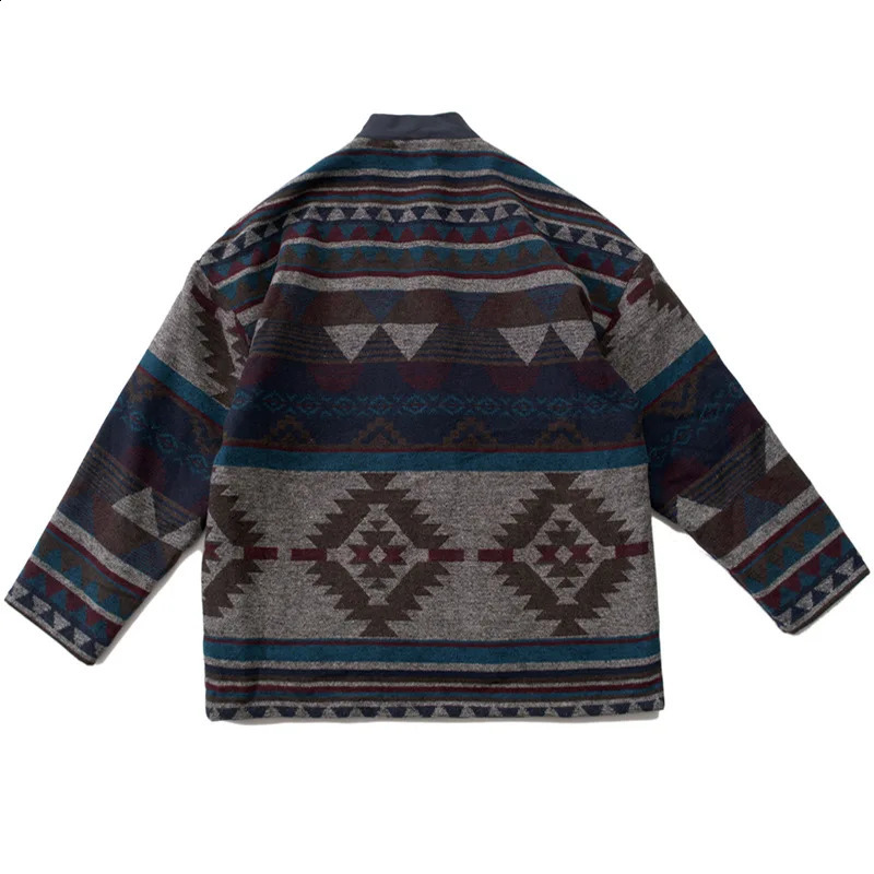 Interior exterior wearable jackets spring and autumn jackets mens clothing Japanese streetwear vintage loose kimono cardigans cargo jackets 240814