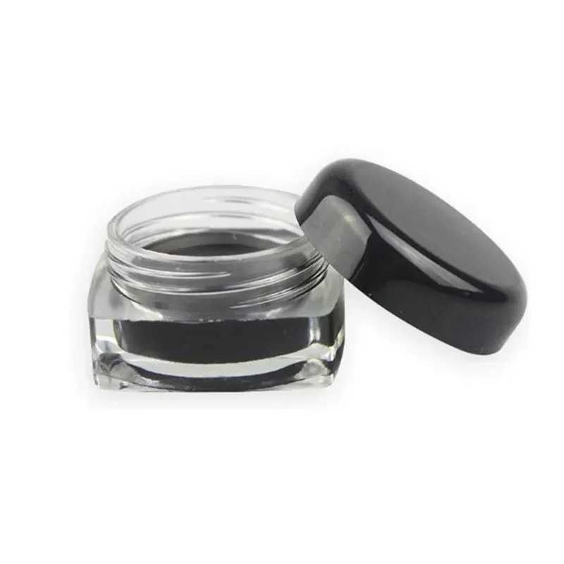 Black Waterproof Eyeliner cream Make Up Beauty Comestics Long-lasting Eye Liner gel Makeup Tools for eyeshadow with brush Y240813