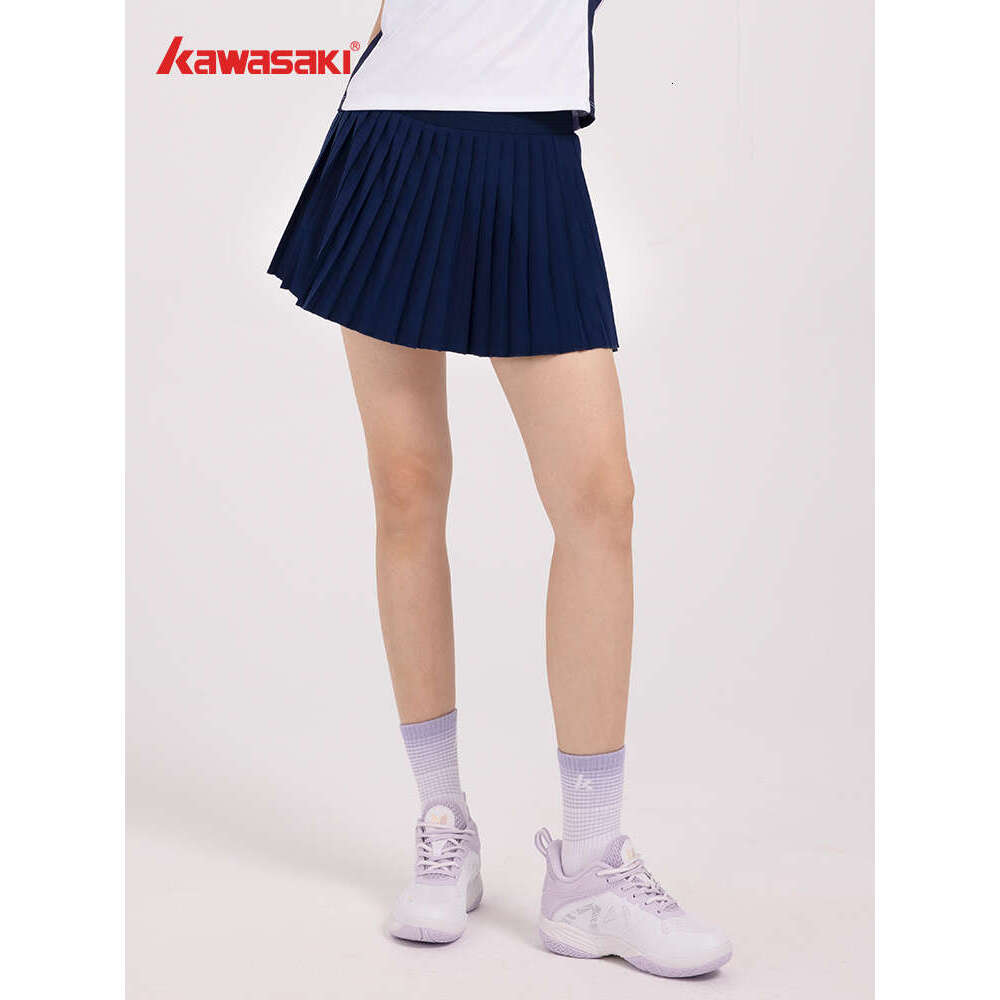 Sport Kawasaki Badminton Golf Wear Women's Casual Anti Glare Running Quick Drying Tennis Skirt 2024