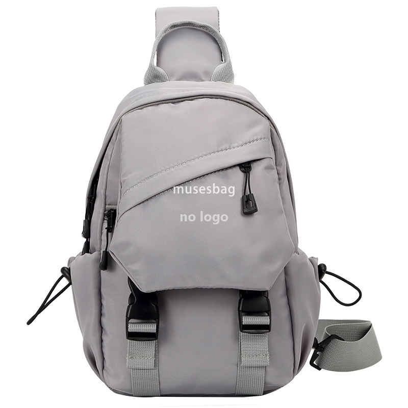 Chest bag men's backpack single shoulder crossbody bag men's and women's day fashion brand niche leisure sports boys satchel bag