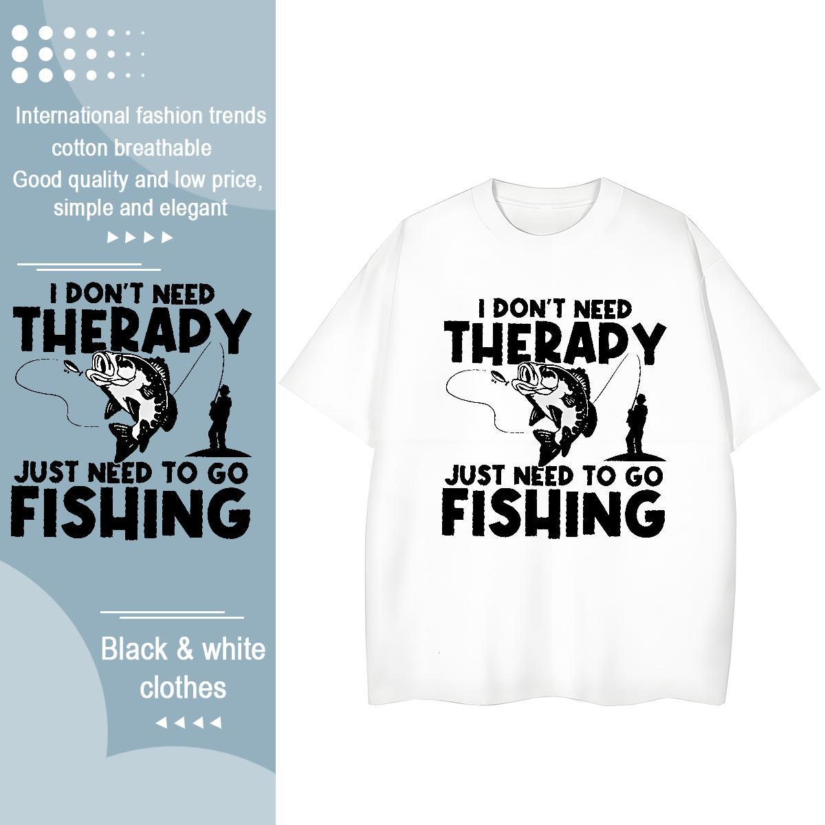 Classic T Shirt For Man Breathable Crew Neck Street Black White 100% Cotton 230g Men Tees Casual New Wear