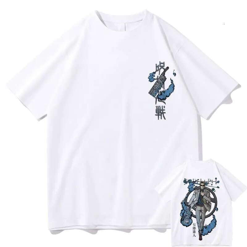 Anime Hot Jujutsu Kaisen Nanami Kento Graphic T Shirt Men Women Four Seasons T-shirts Haruku Manga Unisex Plus Size Tshirt -shirts shirt