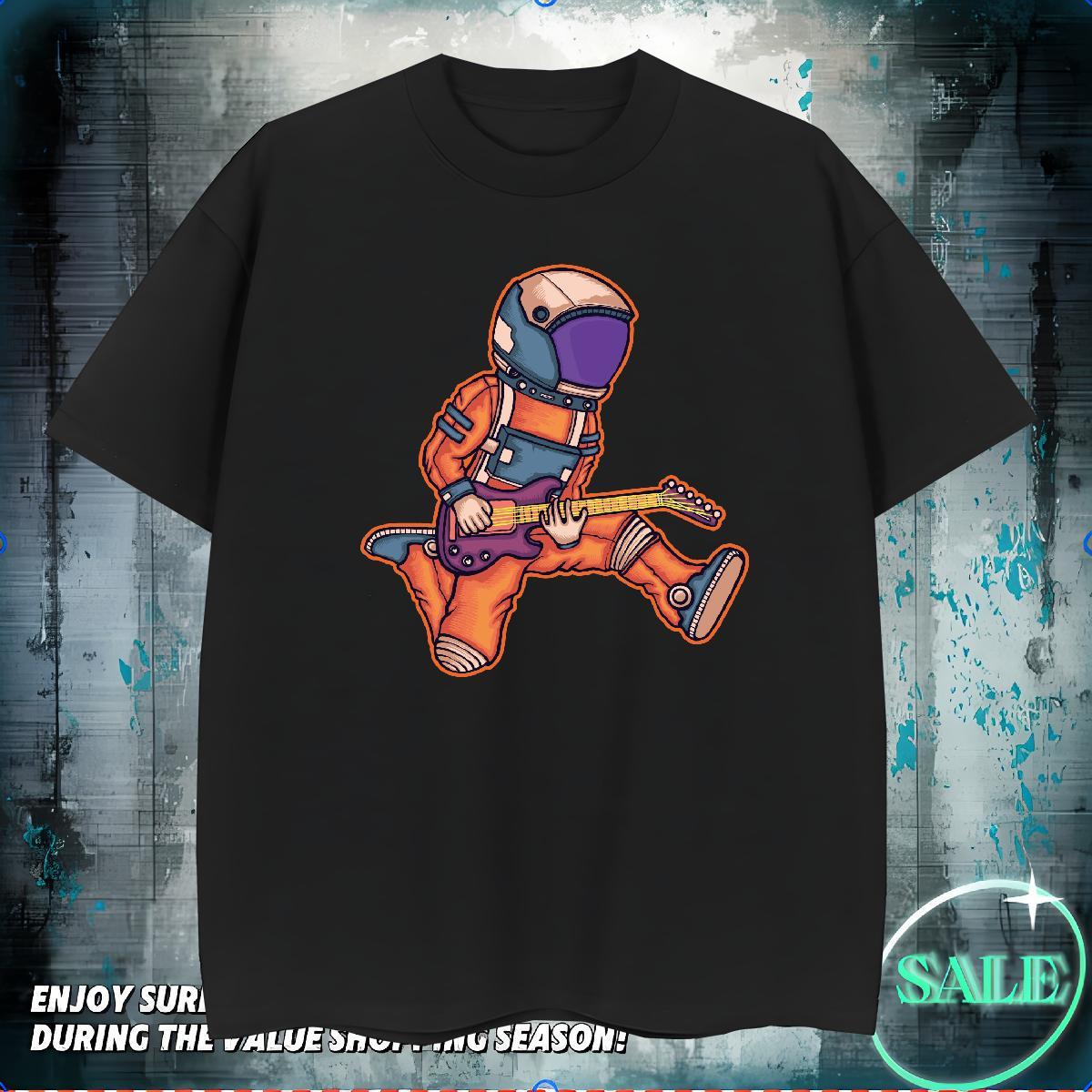 T Shirts Men 100% Cotton 230g universe Beach Breathable Crew Neck Skull Mens Tshirts 2024 Summer Designer Tees