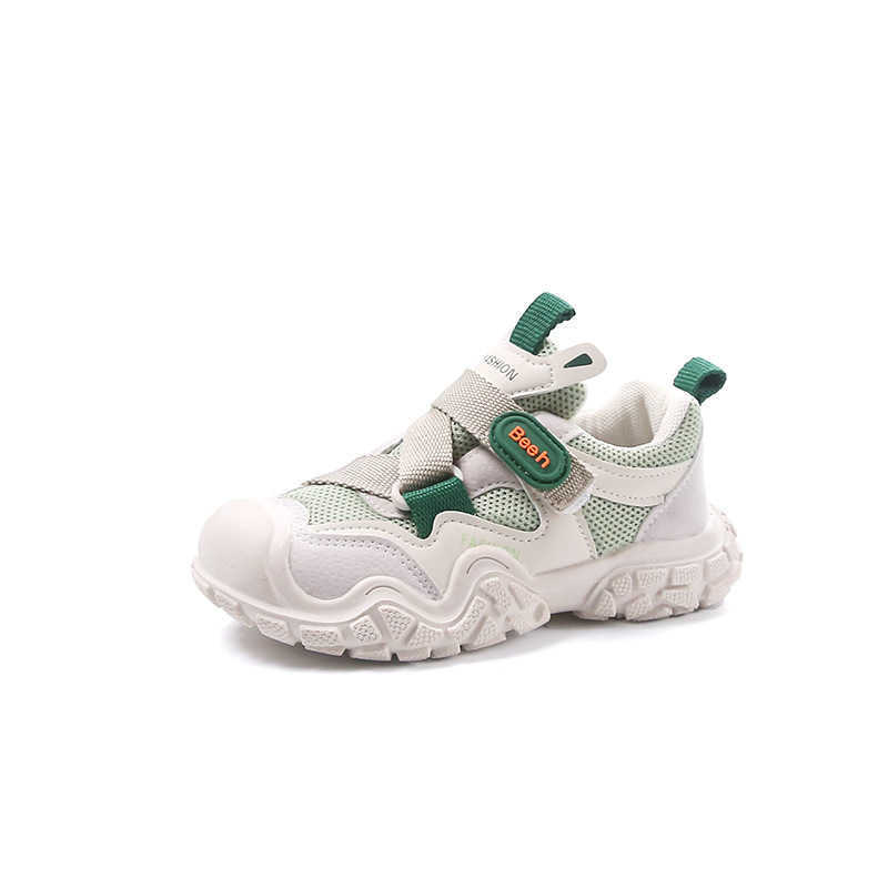 Sneakers 2024 autumn new childrens shoes boys mesh sports shoes girls casual and comfortable dad shoes anti slip running shoes H240805