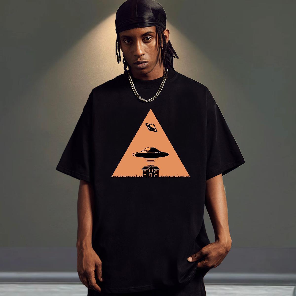 Classic Tshirt for Man Woman Sport 100% Cotton 230g Cartoon Printing L-4XL Short Sleeve O-Neck ET T Shirts Men New Clothings