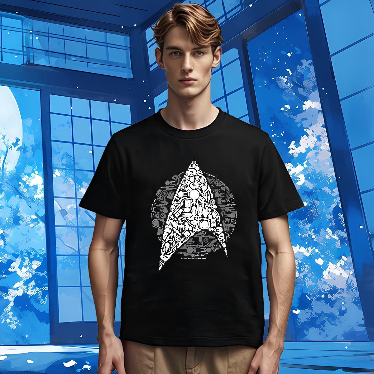 T-Shirts 100% Cotton 230g art Summer Casual Breathable Soft Customized Print Mens Tshirts 2024 New Cool Design Tops