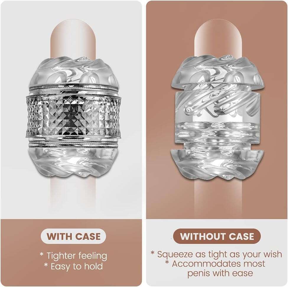 Manual suction of male adult sex toys, massager, open male genital pocket cover, men's cup, pleasure pocket