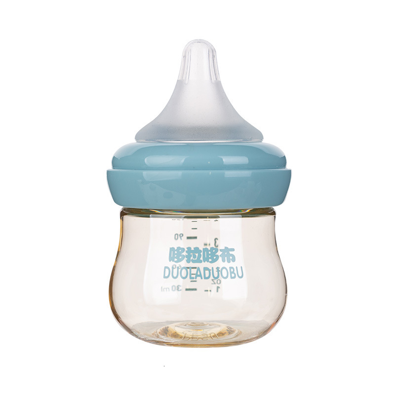 New baby assisted feeding bottle for preventing bloating, 120mlppsu baby bottle for newborns