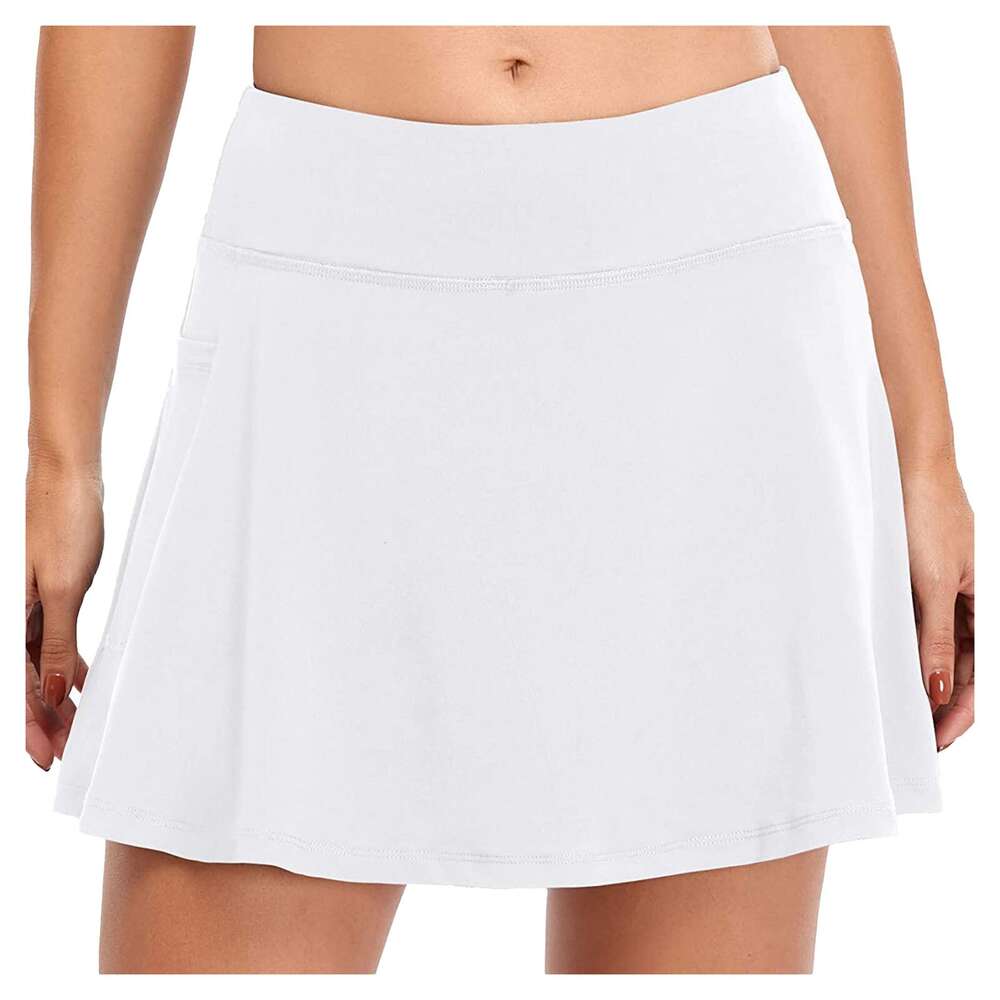 Safe Mini Sports Skirt Workout Tennis for Women Dancing Fiess Shorts High Waist Quick Dry Running Skirts s