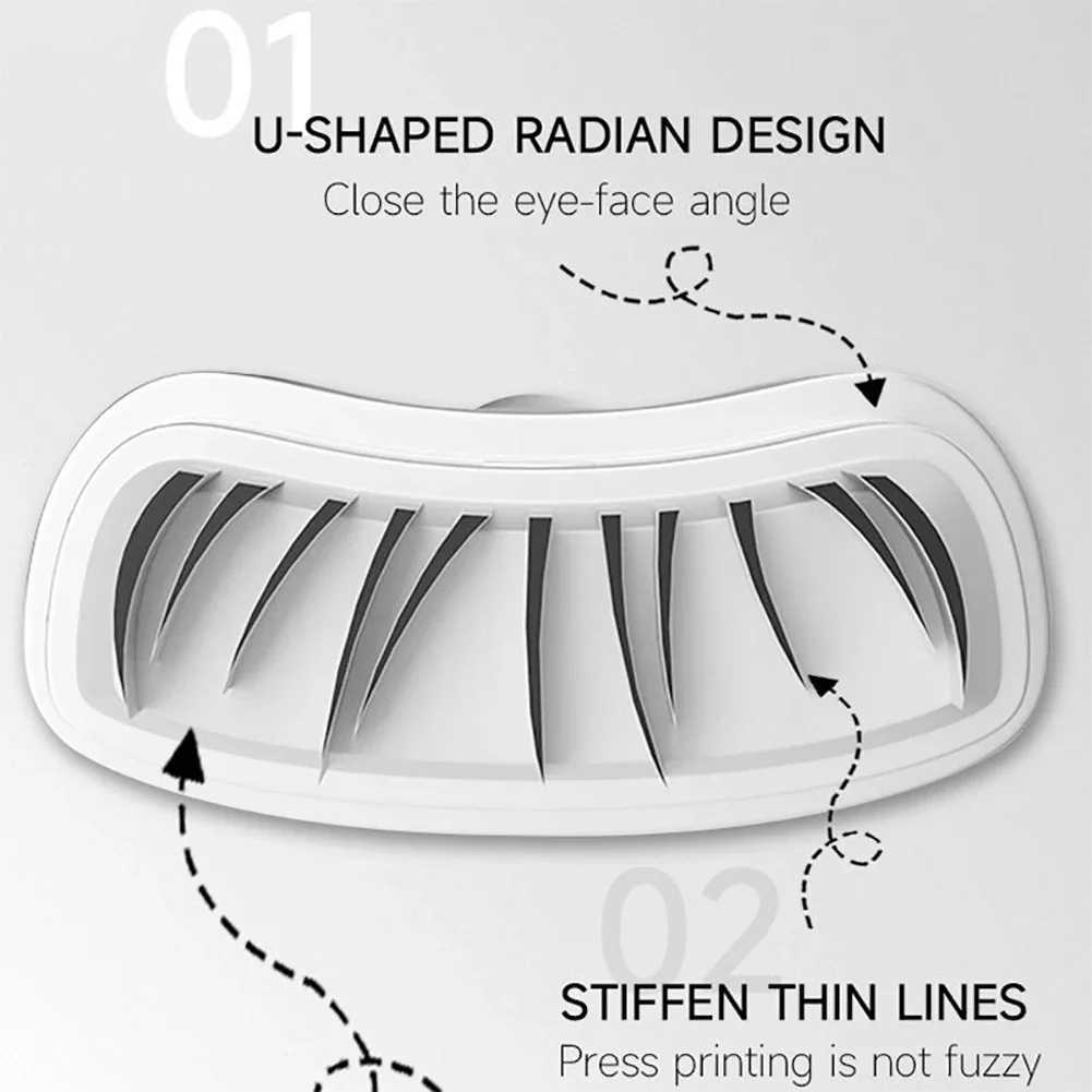 Waterproof Lower Eyelash Stamp Set New Easy To Use Quick Dry Eye Liner Portable 0.01mm Tip Lower Lash Stamp With Ink Y240813