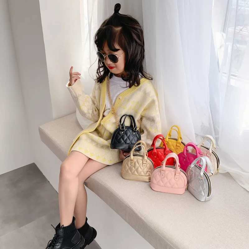Childrens PU leather wallet and handbag cute girl mini cross body bag Kawaii little girl party handbag baby coin bag wallet W240813