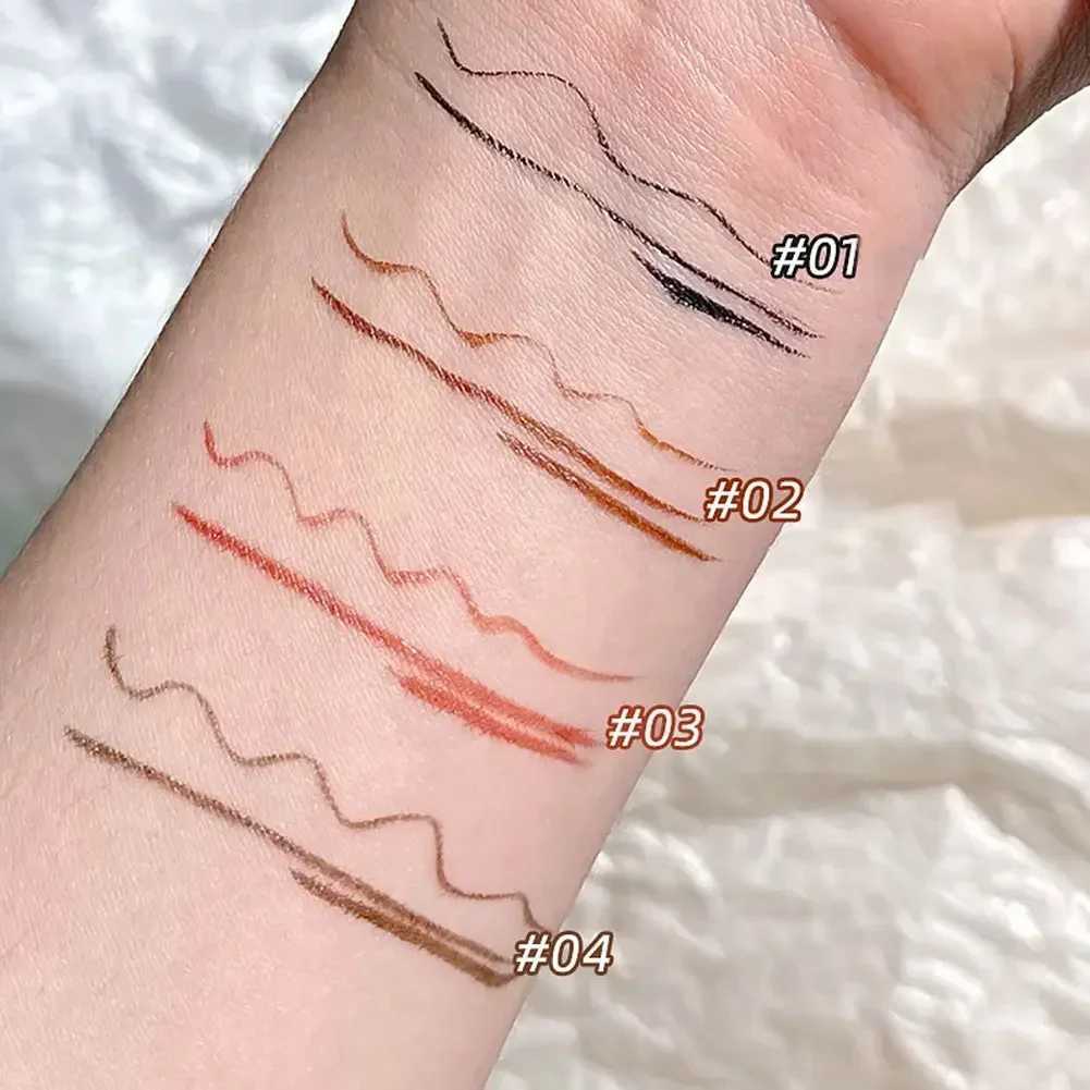 Ultra-thin Liquid Eyeliner Quick Drying Waterproof Smooth Eye Liner Long Lasting Lower Eyelash Pen Women Makeup Cosmetics Y240813