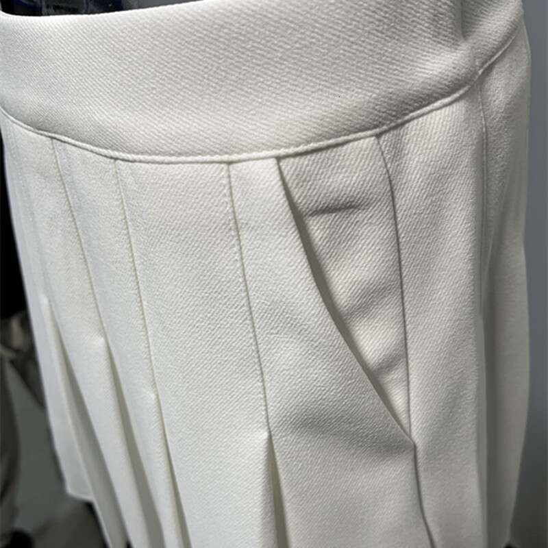 Women 2024 With Safety Pants Summer Fashion A-line Elastic Pleated Pockets Skirt Sport Golf Wear Ladies