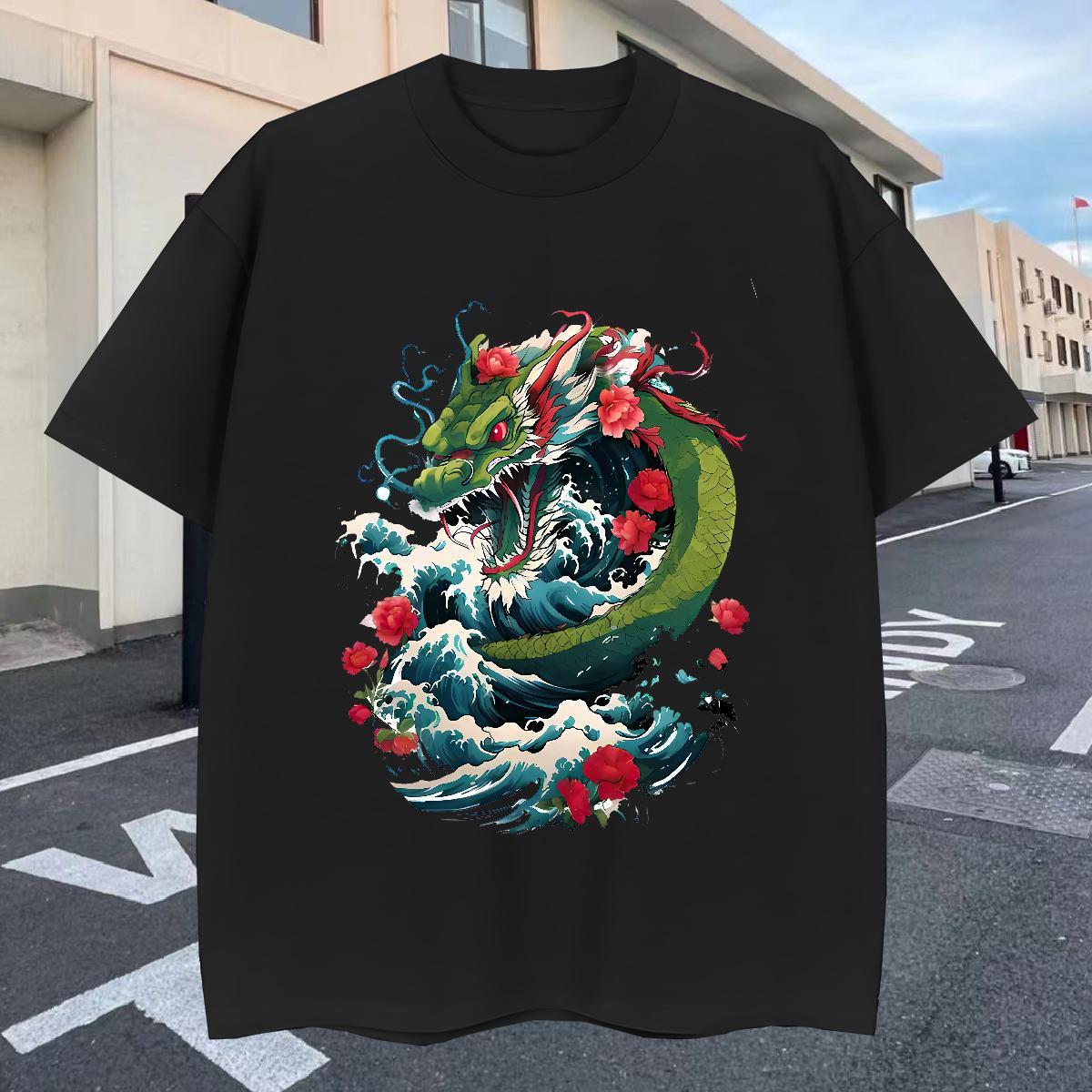 Designer Men Clothes T-Shirt Street 100% Cotton 230g Anime Breathable Short Sleeve Man T Shirts Factory Direct Tshirts