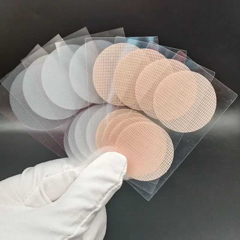 2/100pcs Mens Nipple Cover Adhesive Stickers Bra Pad Breast Invisible Breast Lift Bra Running Protect Nipples Chest StickersXJ241024