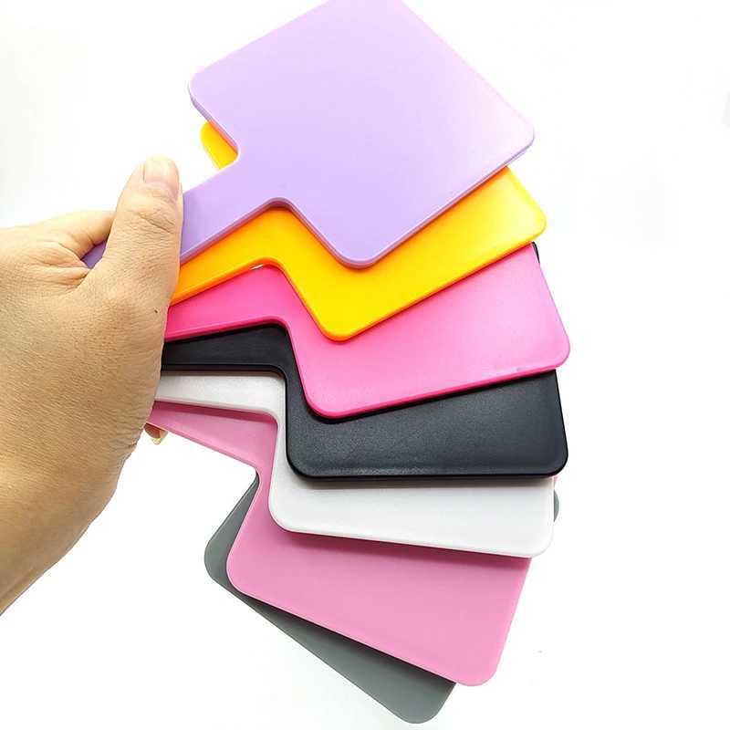 Factory wholesale custom mirrors private labels portable square handheld mirrors cute small mirrors for daily cosmetics W240813