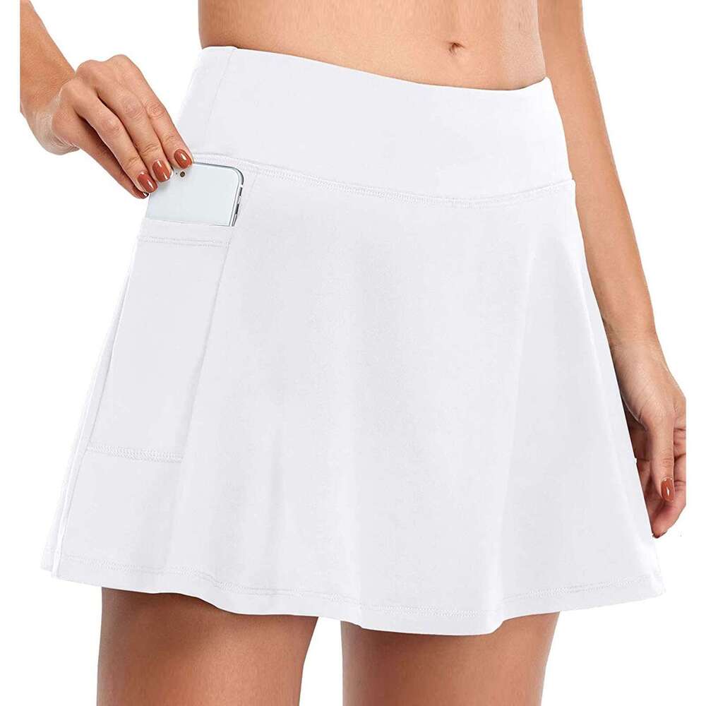 Safe Mini Sports Skirt Workout Tennis for Women Dancing Fiess Shorts High Waist Quick Dry Running Skirts s