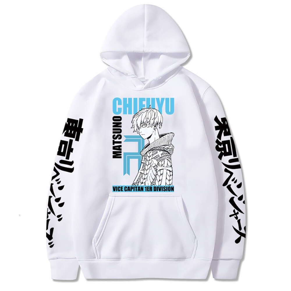 Anime Haruku Tokyo Revengers Matsuno Chifuyu Print Men Women Hoodies Plus Size Sweatshirt Long Sleeve Unisex Pullover