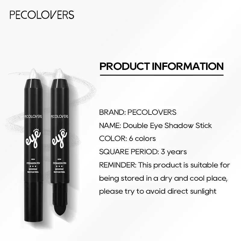 Golden Brown Pearlescent Eyeshadow Eyeliner Pencil Glitter Eye Shadow Makeup Pigment Silkworm Eyeshadow Pen Y240813