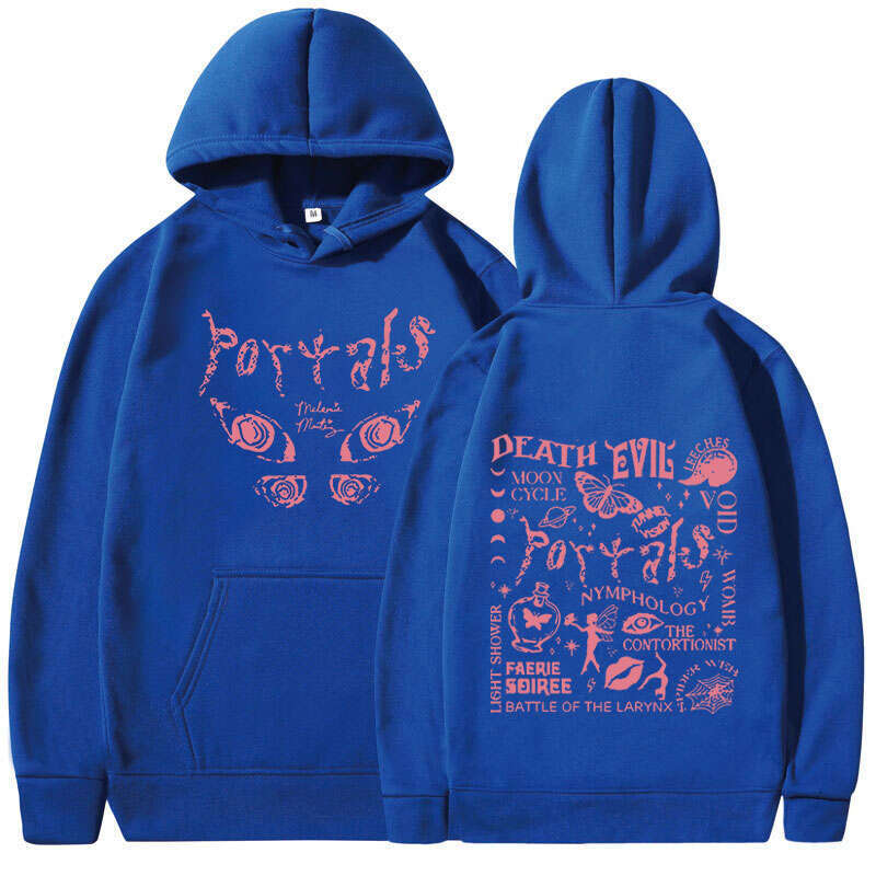 Martinez Melanie Printed Casual Hooded Sweatshirts With Travel Album Y2K Unisex Clothing Haruku Fashion Hoodie For Women Men