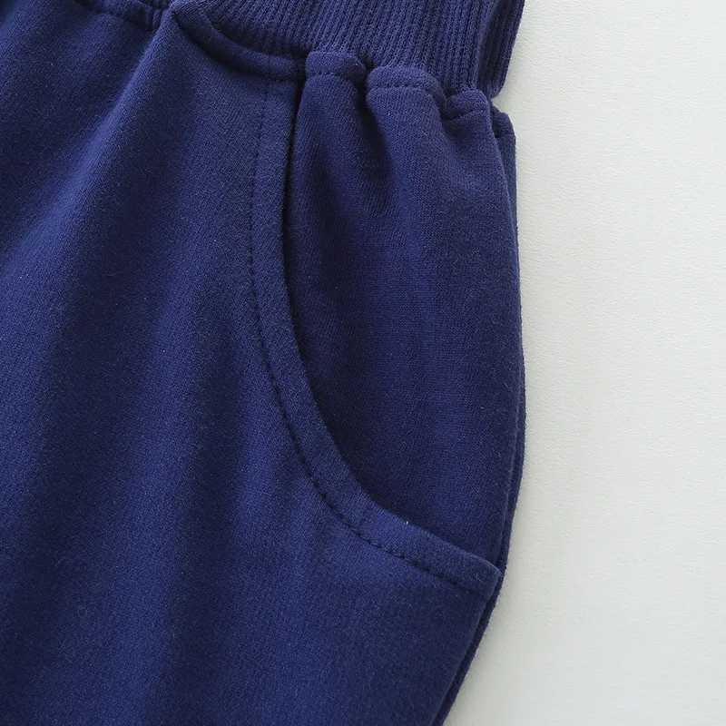 One piece summer boys casual knitted pure cotton solid color five cent shorts can be used for 2-7Y W240813