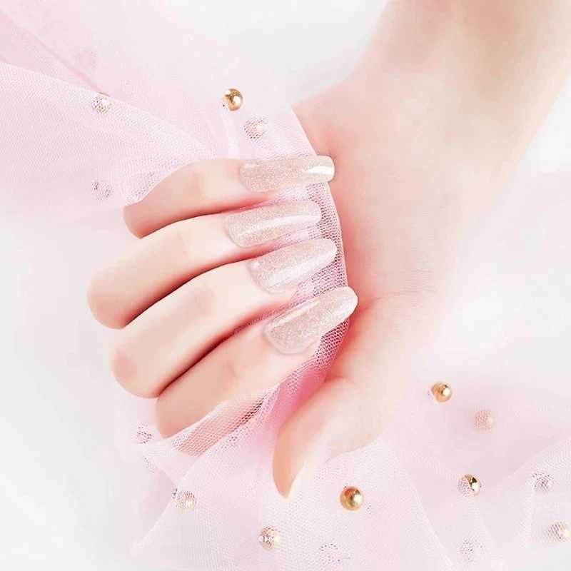 BOZLIN 60ML Poly Nail Gel Semi Permanent Acrylic Glitter Extension Crystal Nail Art Fast Builder Hybrid Varnish Soak Off UV GelM240814