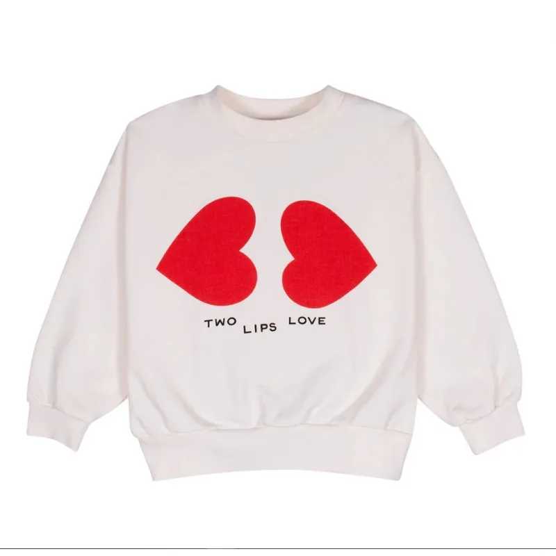 Childrens sweater 2024 autumn new fashion casual boys and girls round neck long-sleeved cute printing small baby pullover topsY240814