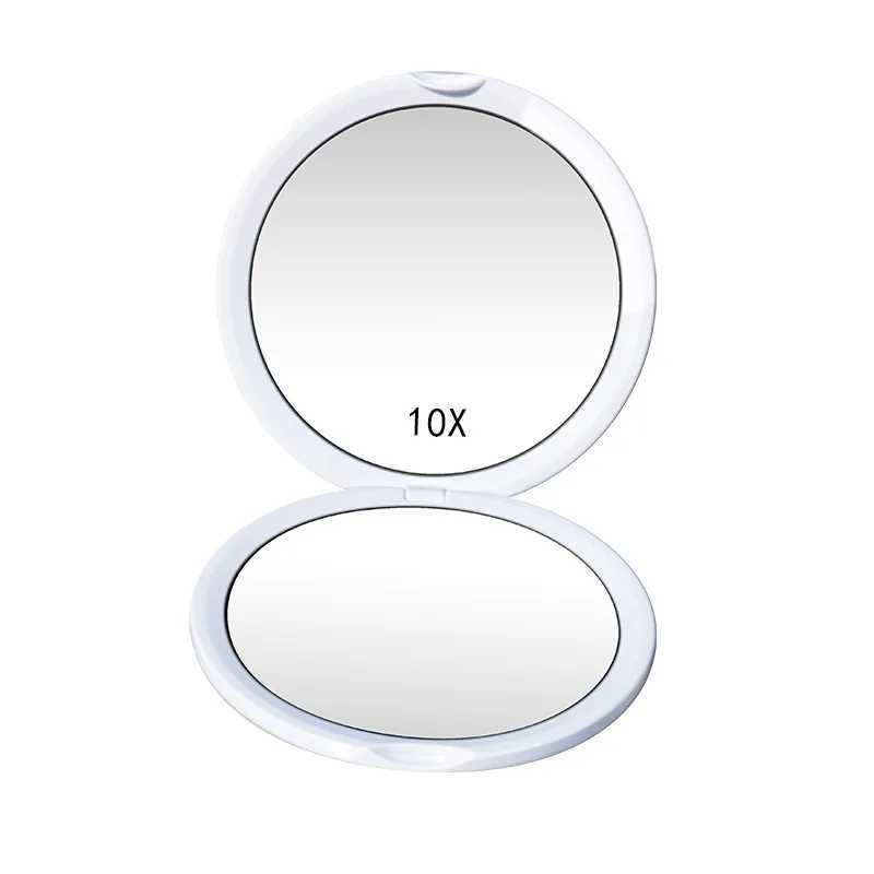Magnifying mirror makeup mirror mini pocket compact mirror circular handheld mirror portable travel cosmetic tool W240813