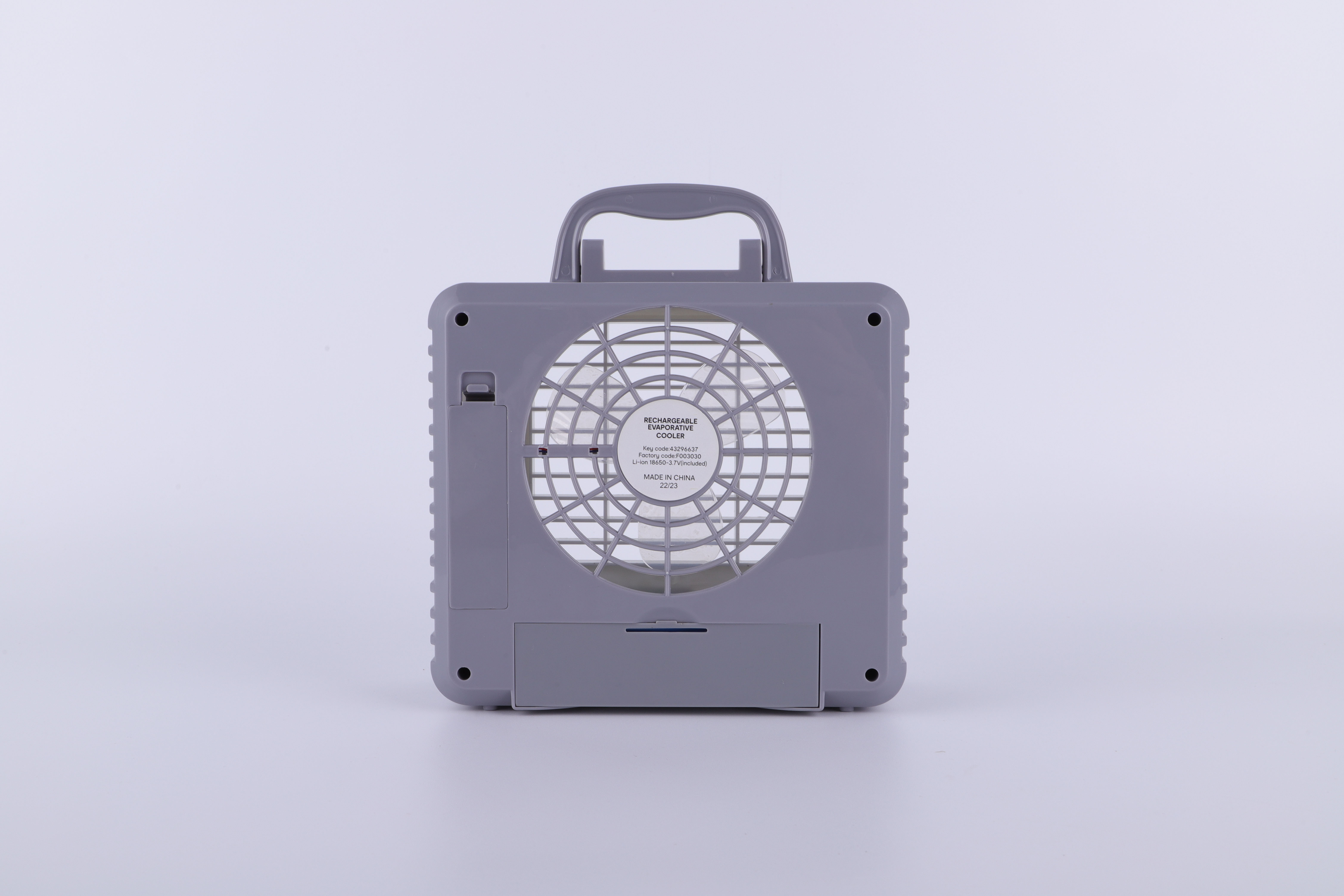 Desktop illuminated air conditioning fan with three levels of USB desktop circulation fan small fan office multifunctional fan silent