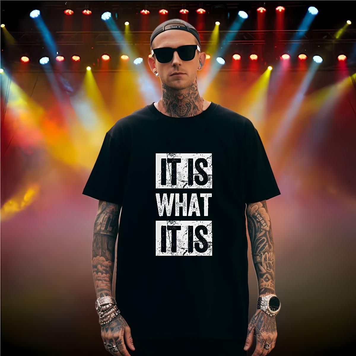Loose letter T Shirts Men Sport Men Tshirts 230g Cotton 2024 Designer O Neck Short Sleeves Custom Big Size Top Tees