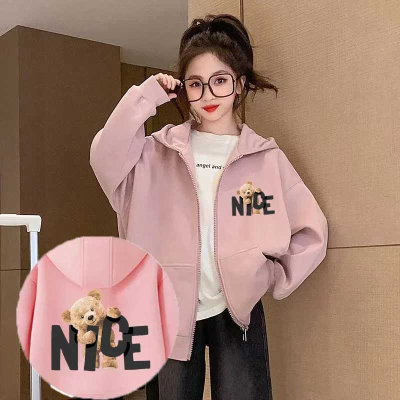 NICE Brand Baby Boy Girl Zipper Hoodie Infant Toddler Spring Jacket Long Sleeve Sweatshirt Solid Autumn Kids Clothes 2 to 12 YY240814