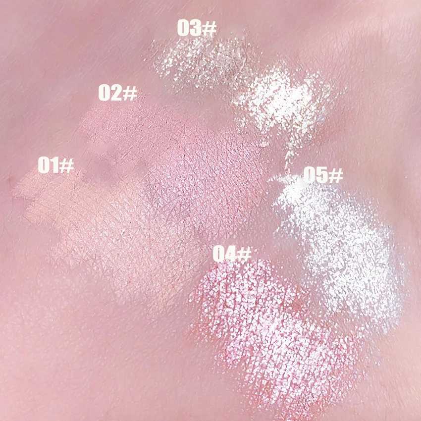 Ultra Thin White Diamond Lying Silkworm Pen 2-in-1 Eye Shadow Brightening Highlighter Gel Smooth Liquid Brown Eyeliner Makeup Y240813