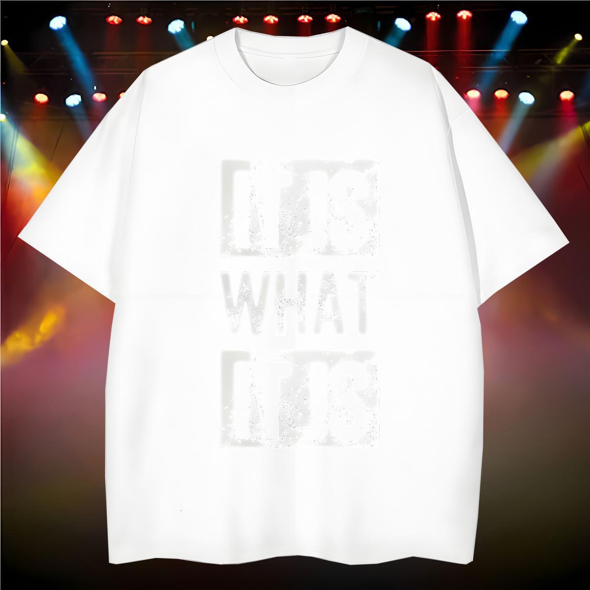 Loose letter T Shirts Men Sport Men Tshirts 230g Cotton 2024 Designer O Neck Short Sleeves Custom Big Size Top Tees
